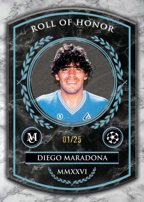 2025-26 Topps Museum UEFA Club Competitions Soccer Hobby Box - underpaidcollectibles