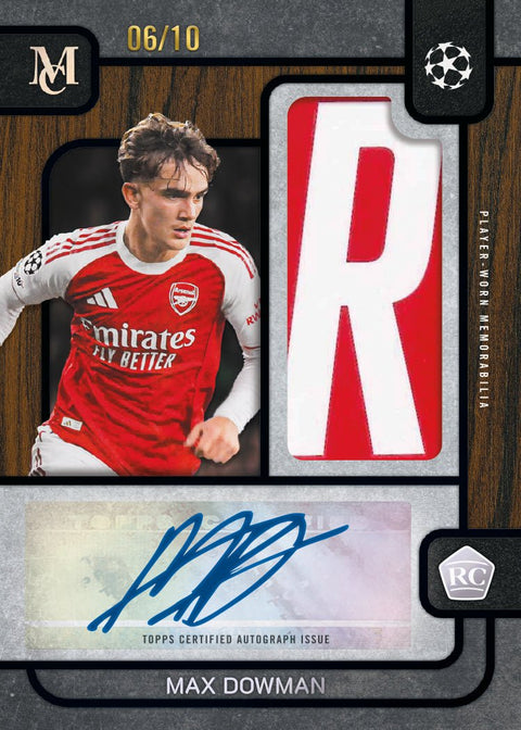 2025-26 Topps Museum UEFA Club Competitions Soccer Hobby Box - underpaidcollectibles