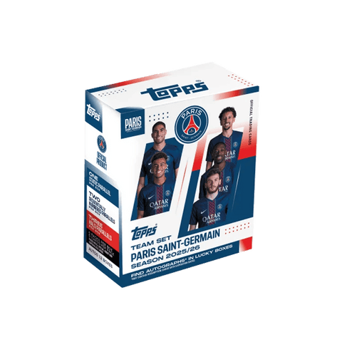2025 - 26 Topps Paris Saint - Germain PSG Team Set Box - underpaidcollectibles