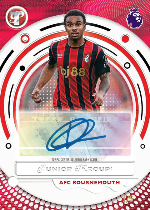 2025-26 Topps Pristine Premier League Hobby Box - underpaidcollectibles