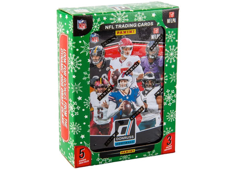 2025 Panini Donruss NFL Holiday Tin Box