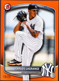 2025 Bowman Baseball Carlos Lagrange Orange BD-132 /25 - underpaidcollectibles