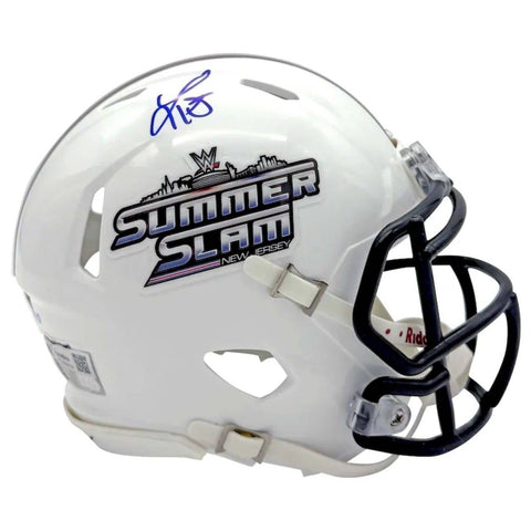 2025 Fanatics Under Wraps WWE SummerSlam Autographed Mini Helm Box - underpaidcollectibles