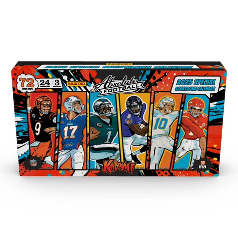 2025 Panini Absolute Football NFL Countdown Calendar - underpaidcollectibles