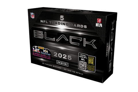 2025 Panini Black Football Hobby Box - underpaidcollectibles