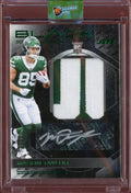 2025 Panini Black Football Mason Taylor Green Patch Auto /25 - underpaidcollectibles
