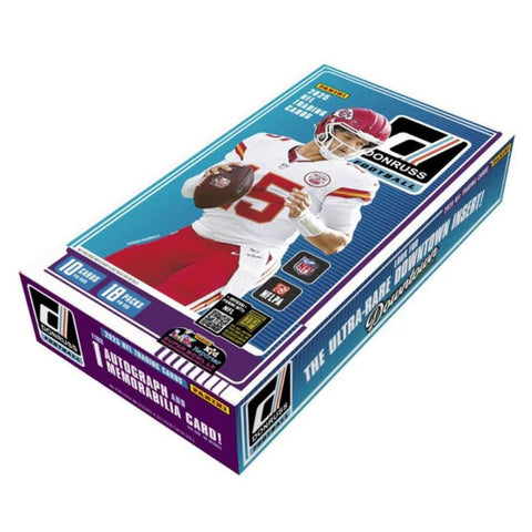 2025 Panini Donruss Football Hobby Box - underpaidcollectibles