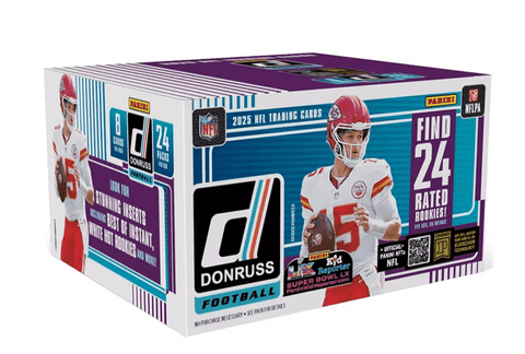 2025 Panini Donruss Football NFL Retail Box - underpaidcollectibles