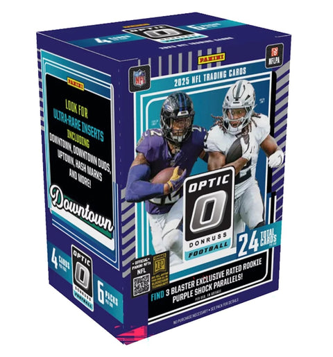 2025 Panini Donruss Optic Football Blaster Box - underpaidcollectibles
