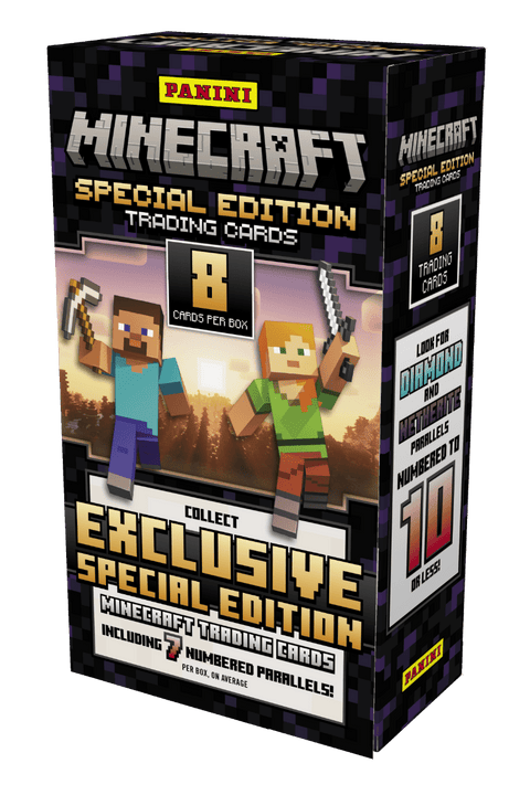 2025 Panini Minecraft Special Edition Trading Card Hobby Box - underpaidcollectibles