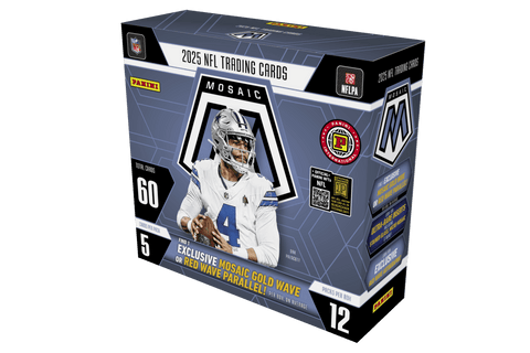 2025 Panini Mosaic Football NFL Hobby International Box - underpaidcollectibles