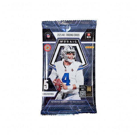 2025 Panini Mosaic Football NFL Hobby International Pack - underpaidcollectibles