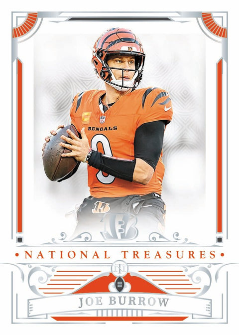 2025 Panini National Treasures Football Hobby Box - underpaidcollectibles