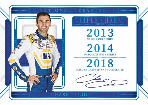 2025 Panini National Treasures NASCAR Racing Trading Card Hobby Box - underpaidcollectibles