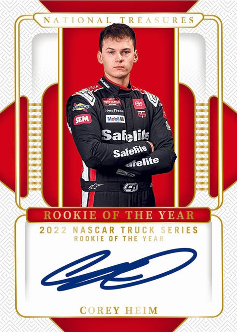 2025 Panini National Treasures NASCAR Racing Trading Card Hobby Box - underpaidcollectibles