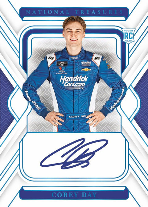 2025 Panini National Treasures NASCAR Racing Trading Card Hobby Box - underpaidcollectibles