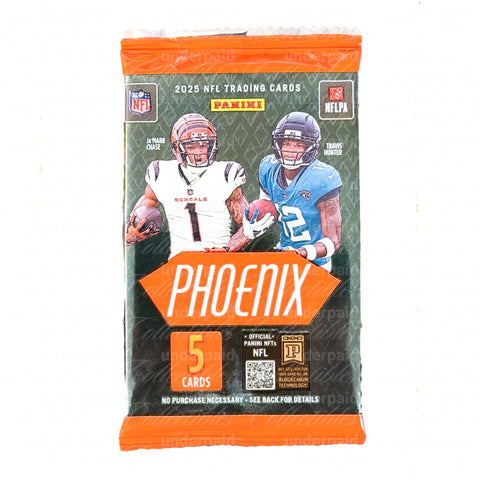 2025 Panini Phoenix Football Hobby Pack - underpaidcollectibles