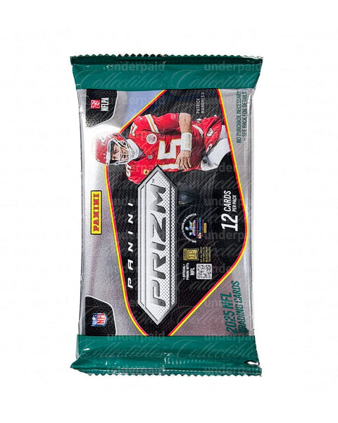 2025 Panini Prizm Football Hobby Pack - underpaidcollectibles