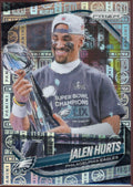 2025 Panini Prizm NFL Football Jalen Hurts No. 228 Trophy /20 - underpaidcollectibles