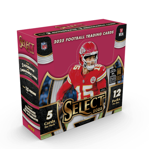2025 Panini Select Football Hobby Box - underpaidcollectibles