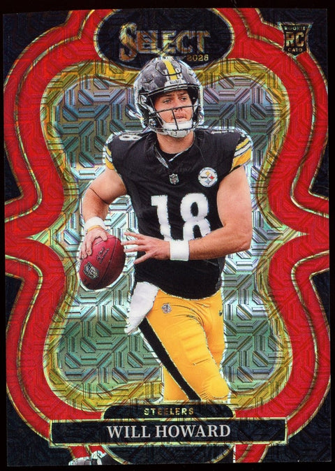 2025 Panini Select Football Will Howard Suite Level /49 - underpaidcollectibles