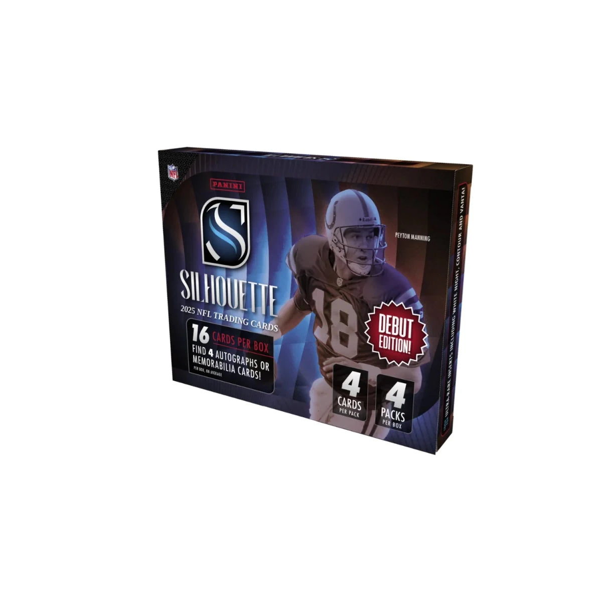 2025 Panini Silhouette Football Hobby Box - underpaidcollectibles