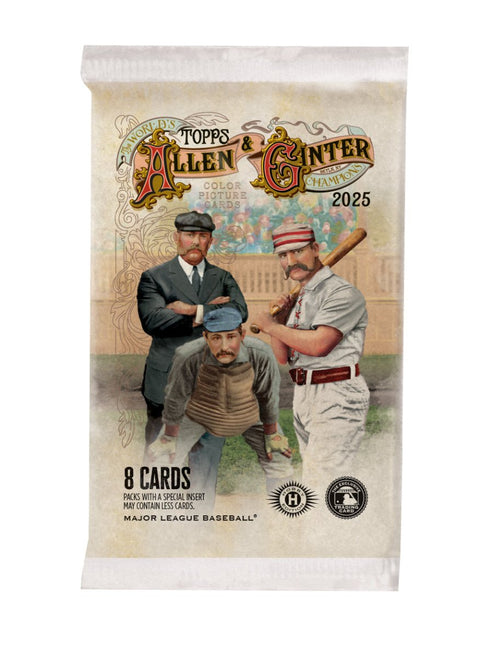 2025 Topps Allen & Ginter Baseball Hobby Pack - underpaidcollectibles
