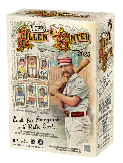 2025 Topps Allen & Ginter Baseball Value Blaster Box - underpaidcollectibles