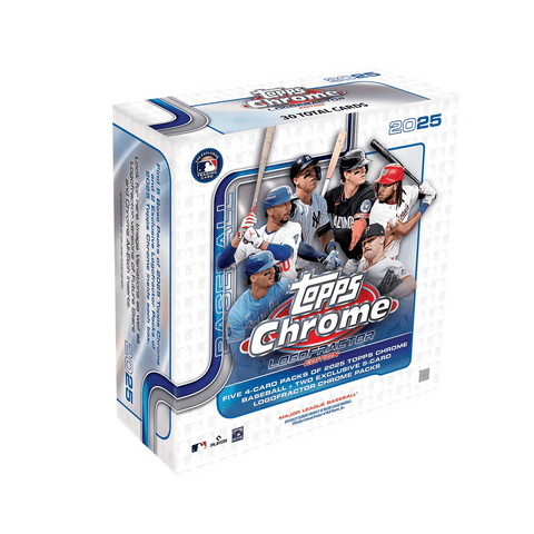 2025 Topps Chrome Baseball Logofractor Edition Box - underpaidcollectibles