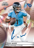 2025 Topps Chrome Black Football Hobby Box - underpaidcollectibles
