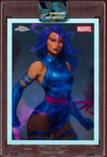 2025 Topps Chrome Deadpool Psylocke Art Card Case Hit - underpaidcollectibles