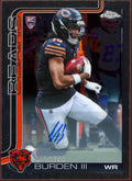2025 Topps Chrome Football Luther Burden III Rookie Autograph Variation - underpaidcollectibles