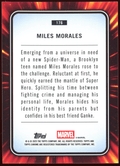 2025 Topps Chrome Marvel: Miles Morales (176) /39 Human Torch Refractor - underpaidcollectibles