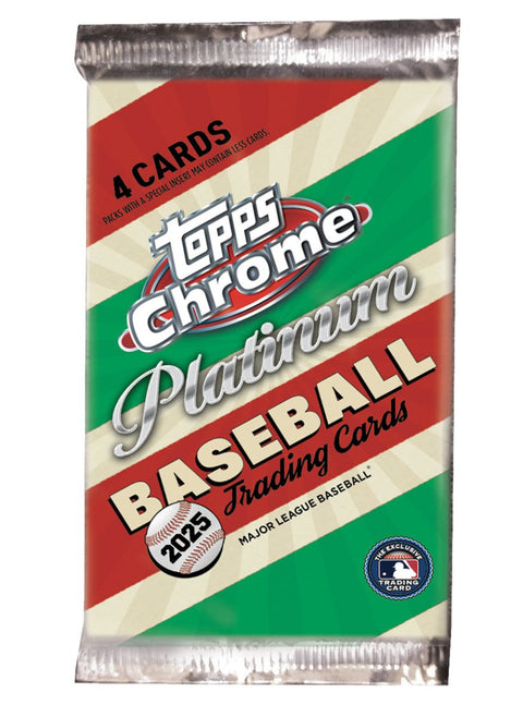 2025 Topps Chrome Platinum '55 Baseball Hobby Pack - underpaidcollectibles