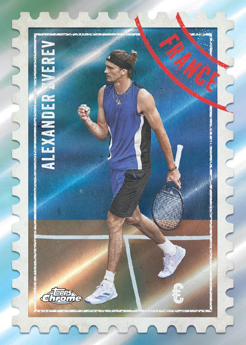 2025 Topps Chrome Tennis Hobby Box - underpaidcollectibles