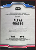 2025 Topps Chrome UFC Alexa Grasso Black Auto /10 CVA-AGR - underpaidcollectibles
