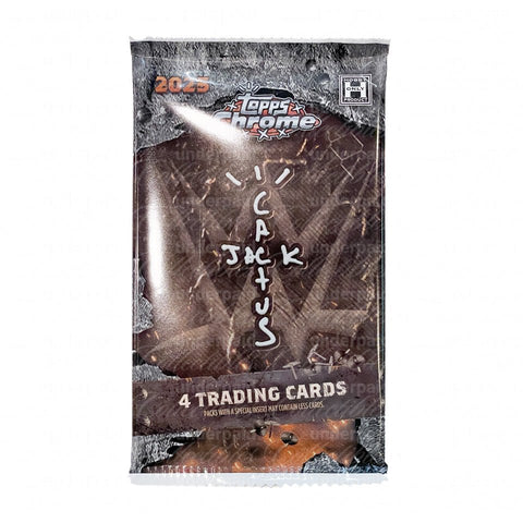 2025 Topps Chrome WWE x Cactus Jack Hobby Pack - underpaidcollectibles