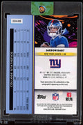 2025 Topps Cosmic Chrome Football Jaxson Dart Space Dust Green Rookie Auto /75 - underpaidcollectibles