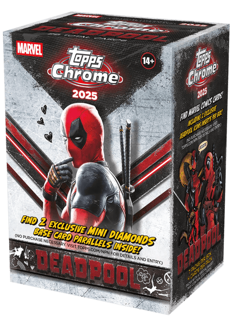 2025 Topps Deadpool Chrome Blaster Box - underpaidcollectibles