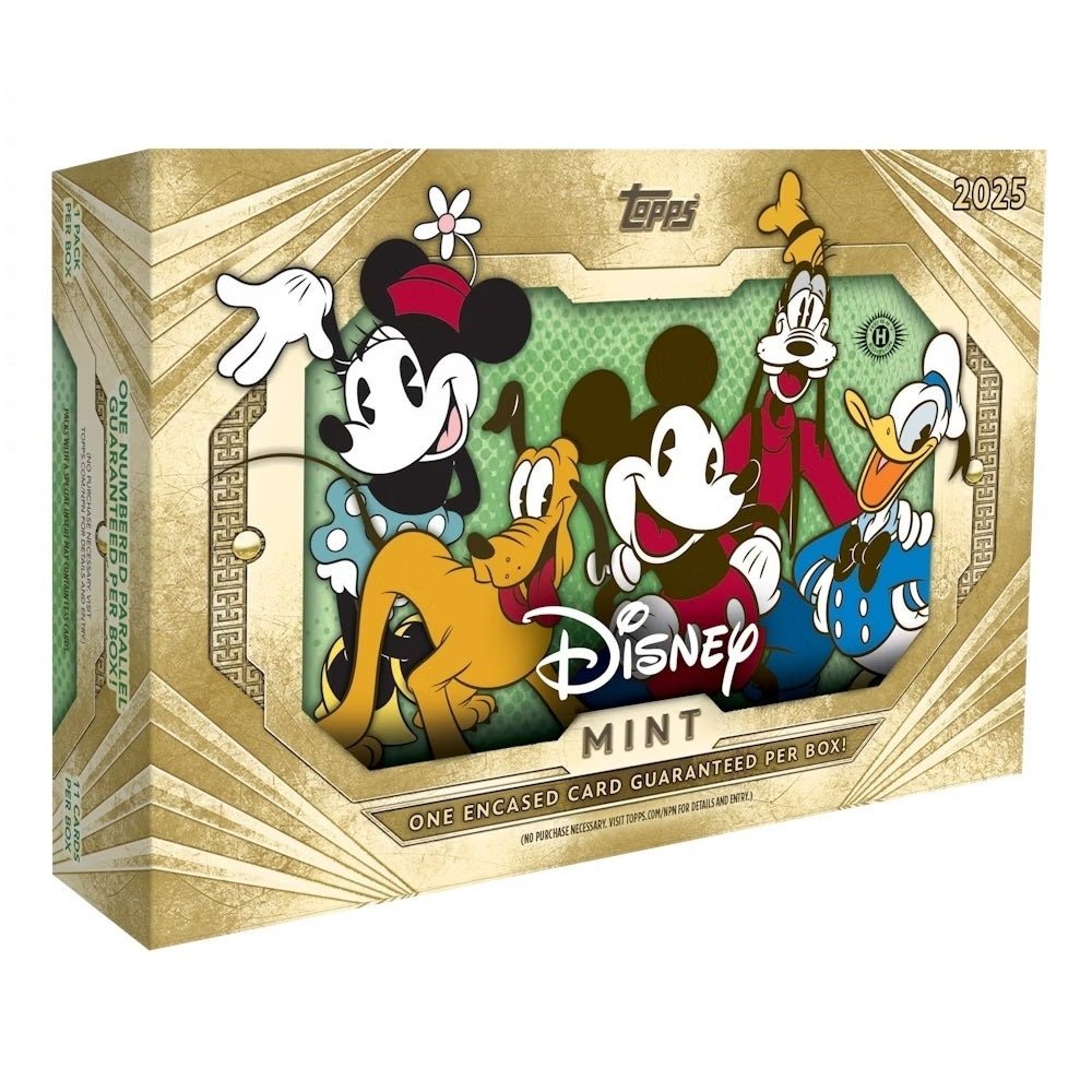 nenesusumida　Disney topps 1box 2025 Topps Disney Mint Hobby Box - underpaidcollectibles