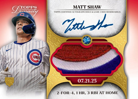 2025 Topps Dynasty Baseball Hobby Box - underpaidcollectibles