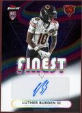 2025 Topps Finest Football Luther Burden III Rookie Autograph - underpaidcollectibles