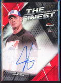 2025 Topps Finest WWE John Cena Black Refractor Auto /10 TFA - JCN - underpaidcollectibles
