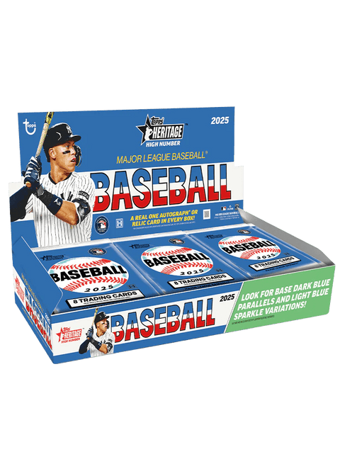 2025 Topps Heritage High Number Baseball Hobby Box - underpaidcollectibles