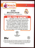 2025 Topps Merlin UCC Jude Bellingham Orange Cracked Ice /25 - underpaidcollectibles