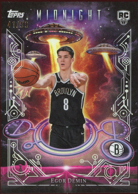 2025 Topps Midnight NBA Egor Demin Daydreamers /99 - underpaidcollectibles