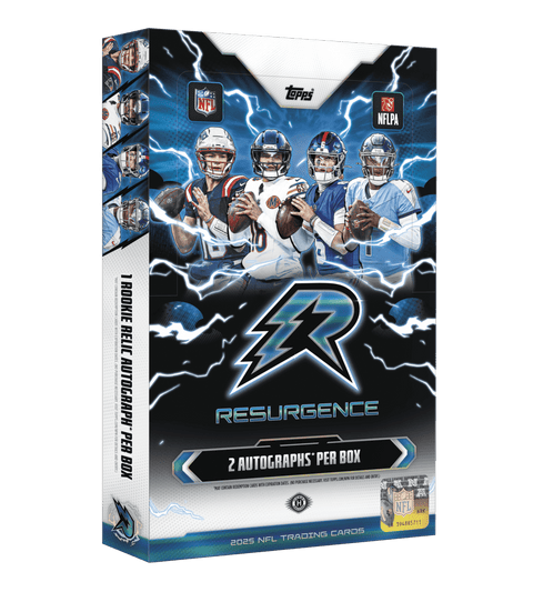 2025 Topps Resurgence Football Hobby Box - underpaidcollectibles