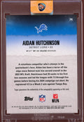 2025 Topps Signature Class Football Aidan Hutchinson 74 Auto /50 - underpaidcollectibles