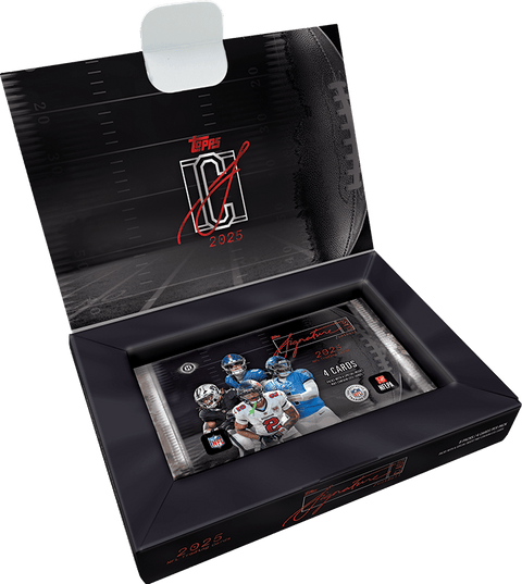 2025 Topps Signature Class Football Hobby Box - underpaidcollectibles