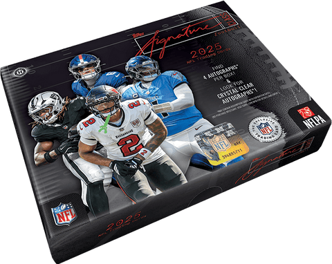 2025 Topps Signature Class NFL Jumbo Hobby Box - underpaidcollectibles